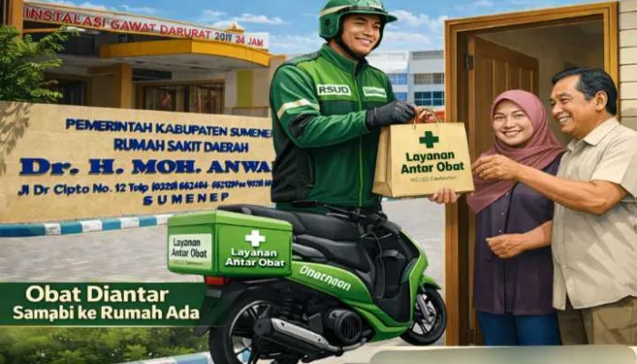 Pelayanan Kian Modern, RSUD Sumenep Sediakan Layanan Antar Obat untuk Pasien