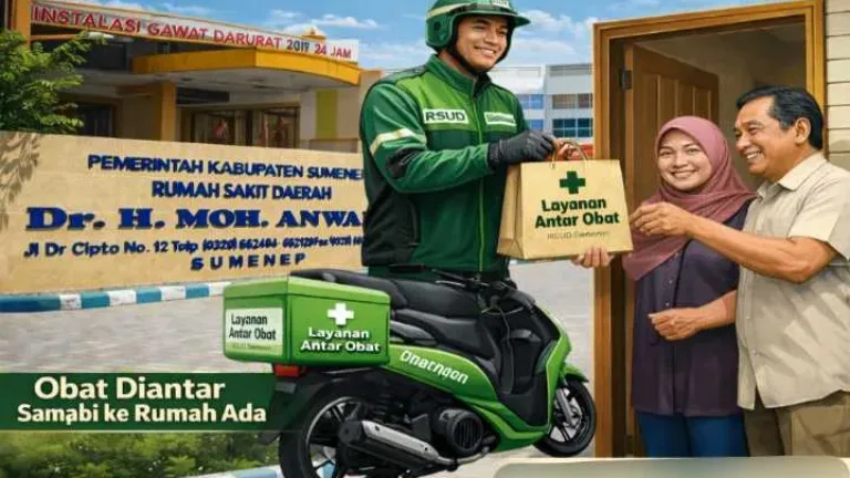 Pelayanan Kian Modern, RSUD Sumenep Sediakan Layanan Antar Obat untuk Pasien