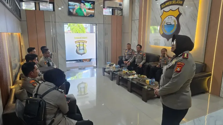 Samapta Polres Parepare Terima Tim Supervisi DitPamObvit Polda Sulsel, Tinjau Lokasi Obyek Vital