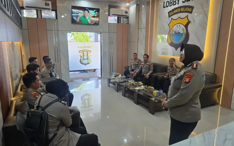 Samapta Polres Parepare Terima Tim Supervisi DitPamObvit Polda Sulsel, Tinjau Lokasi Obyek Vital