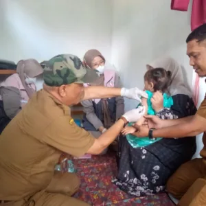 Kolaborasi Sukses Pemdes Bunisari dan Puskesmas Citeras Laksanakan ORI Campak