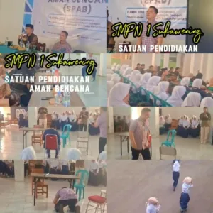 Sekolah Jangan Cuma Seremonial!  Iwan Ridwan, S.Pd., M.Pd. Sentil Kesiapsiagaan Bencana di SMPN 1 Sukawening