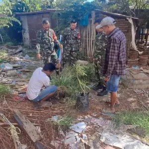 Koramil 1408-05/Mariso Gelar Karya Bakti Penanaman Pohon, Wujud Kepedulian Terhadap Lingkungan