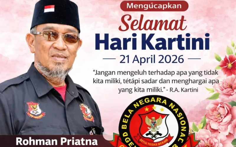 SPIRIT Hari Kartini MENGGELORA! Rohman Priatna.Ajak Jurnalis dan Masyarakat Bersyukur & Tetap Solid Bangun Negeri