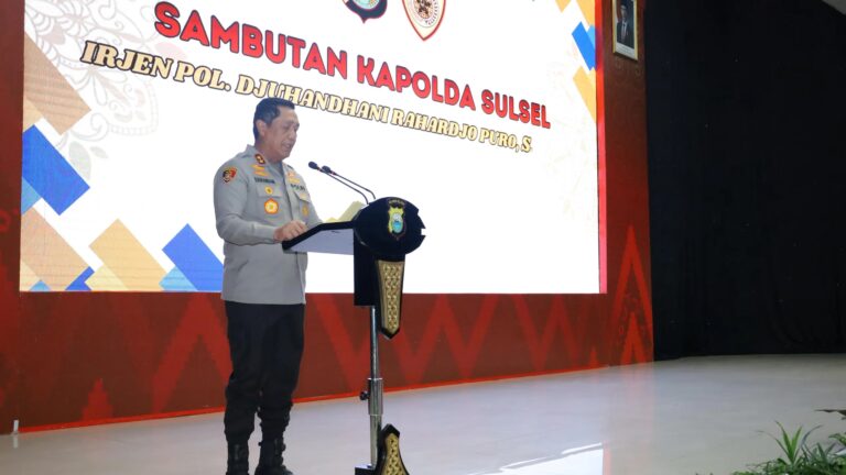 Manasik Haji dan Pelepasan Jamaah Calon Haji Personel Polda Sulsel Tahun 1447 H/2026 M Berlangsung Khidmat