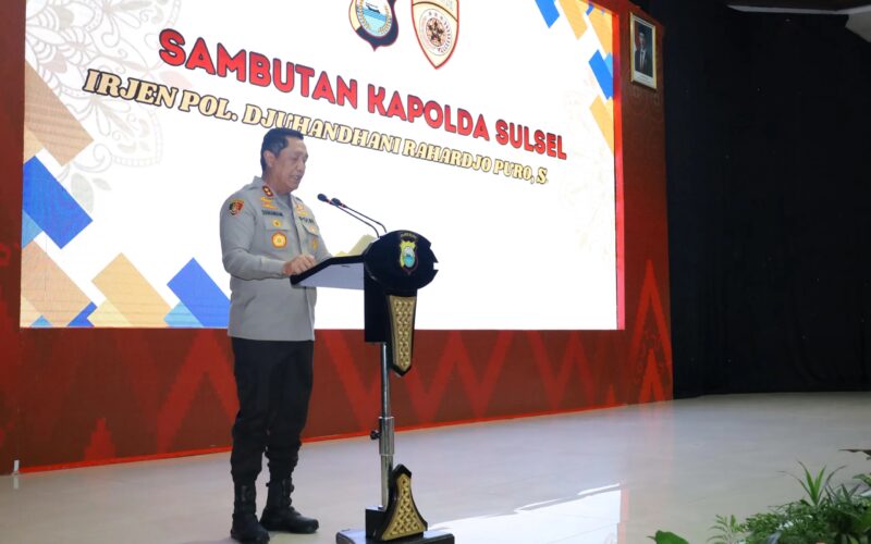 Manasik Haji dan Pelepasan Jamaah Calon Haji Personel Polda Sulsel Tahun 1447 H/2026 M Berlangsung Khidmat