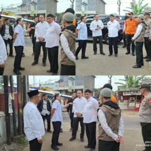 Bupati Garut Dr. Ir. H. Abdusy Syakur Amin, M.Eng., IPU Tinjau Lokasi Rawan Banjir di Wanaraja