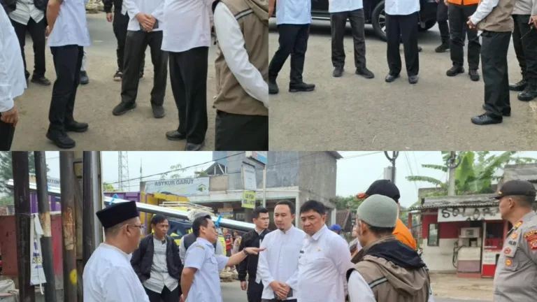 Bupati Garut Dr. Ir. H. Abdusy Syakur Amin, M.Eng., IPU Tinjau Lokasi Rawan Banjir di Wanaraja