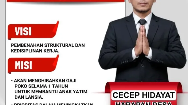 Gelombang Perubahan Dari Desa! Putra Daerah Siap maju — Cecep Hidayat nyatakan niat di pilkades PAW Sukamulya.