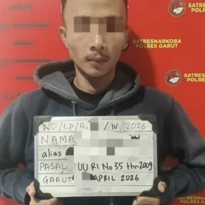Polres Garut Ungkap Peredaran Sabu, seorang Pria berhasil diamankan.