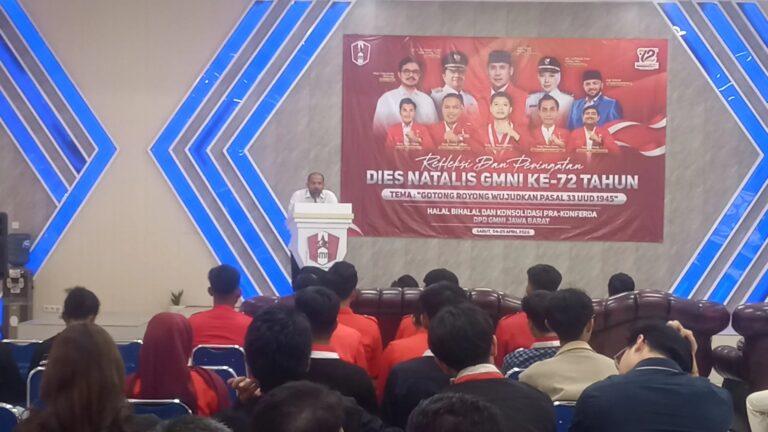 Ketua KNPI Garut Agil Syahrizal Apresiasi Konsistensi GMNI,Pada Refleksi Dies Natalis ke-72