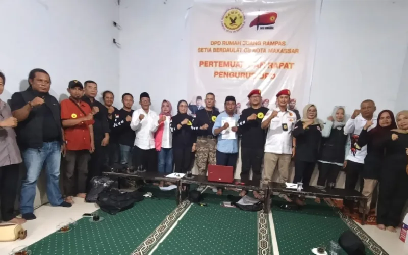 RAMPAS SETIA 08 Makassar Gelar Rapat Perdana: Ketua Daerah Ajak Pengurus Bekerja Bersama Bangun Organisasi Yang Bermutu Dan Bermanfaat