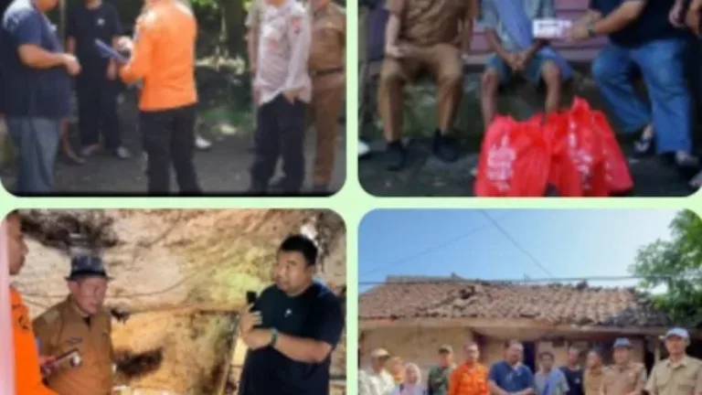 Yudha Puja Turnawan Kunjungi Abah Eman, Lansia Tunggal Korban Rumah Ambruk di Karangpawitan