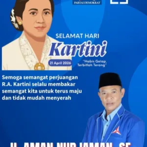 Ketua DPC Demokrat Garut H. Aman Nurjaman: Semangat Juang R.A. Kartini Selalu Membakar Semangat