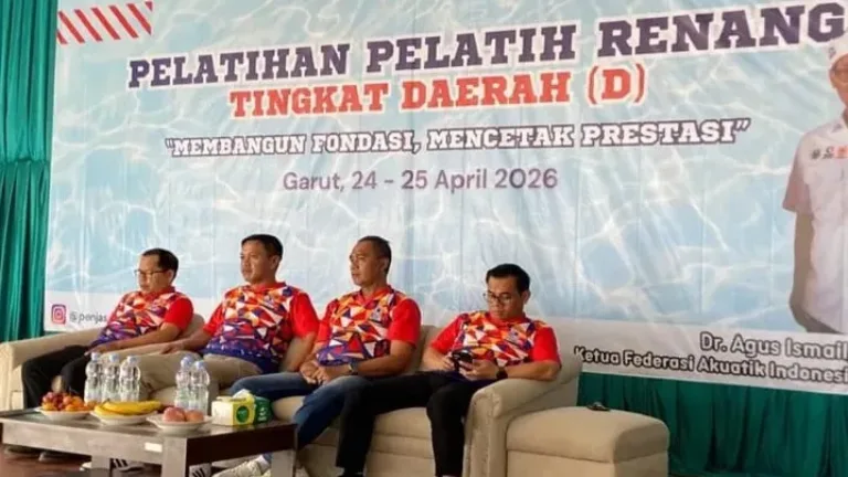 Ketua Umum Akuatik Dr.Agus Ismail,ST.,MT.,:Membangun Fondasi Kuat, Menyiapkan Masa Depan Renang Garut