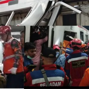 Update : Korban Bertambah 4 Orang Tewas, Kecelakaan KRL Bekasi