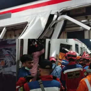 Update Korban Tabrakan KA Argo Bromo vs KRL Bekasi, Bertambah  Menjadi 14 Orang Meninggal