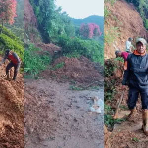 Longsor Bogor Tutup Akses Jalan, Pemkab Bogor  Gerak Cepat