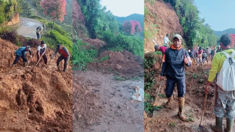 Longsor Bogor Tutup Akses Jalan, Pemkab Bogor  Gerak Cepat