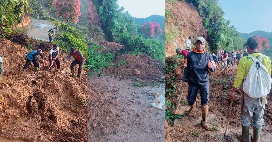 Longsor Bogor Tutup Akses Jalan, Pemkab Bogor Gerak Cepat