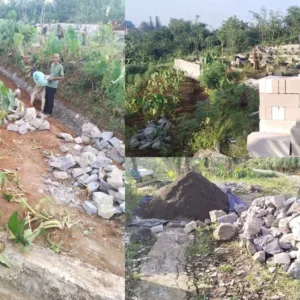 Pondasi Tebing Makam Puspa Raya Dibangun Cegah Longsor