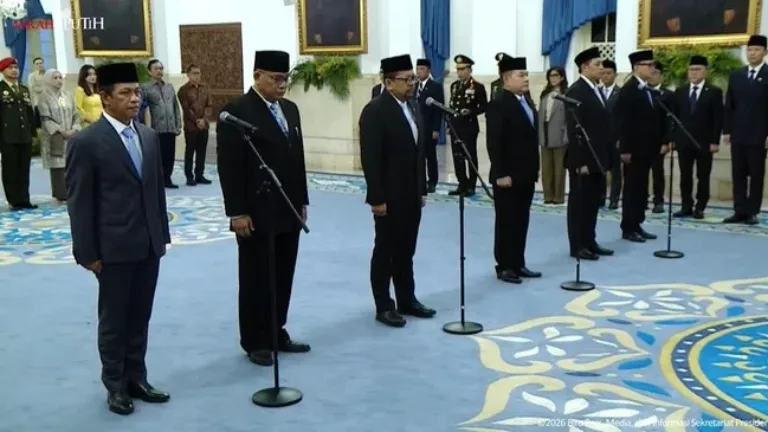 Reshuffle Kabinet Prabowo 2026: Daftar Lengkap Pejabat Dilantik