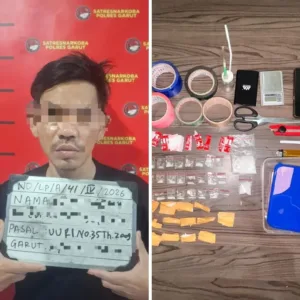 Sat Narkoba Polres Garut Bekuk Pengedar Sabu, Satu Pelaku Lain Masih Buron