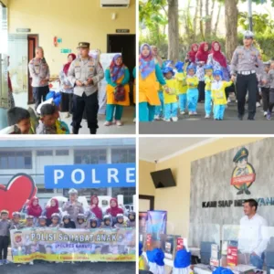 Polres Garut Tanamkan Edukasi Keselamatan Berlalu Lintas Sejak Dini