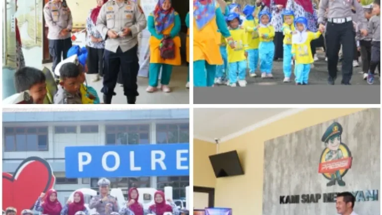 Polres Garut Tanamkan Edukasi Keselamatan Berlalu Lintas Sejak Dini