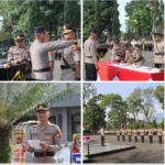 Kapolres Garut Pimpin Upacara Sertijab Wakapolres dan Kapolsek Jajaran Serta Pelepasan Purna Tugas Personel Polri