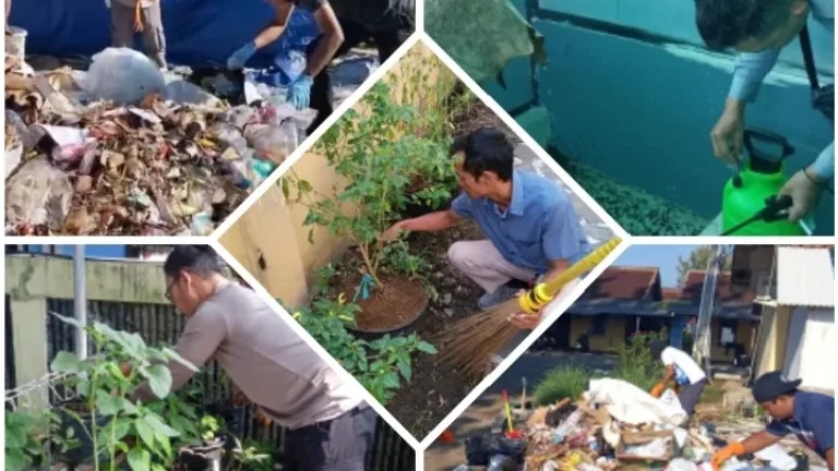 Polres Garut Gencarkan Program Peduli Lingkungan, Dorong Pengolahan Sampah dan Budi Daya Maggot