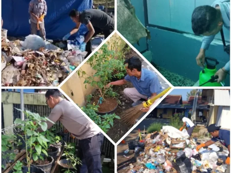 Polres Garut Gencarkan Program Peduli Lingkungan, Dorong Pengolahan Sampah dan Budi Daya Maggot