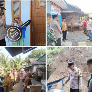 Wujud Kepedulian Polri, Polres Garut Resmikan Rumah Layak Huni untuk Warga Caringin