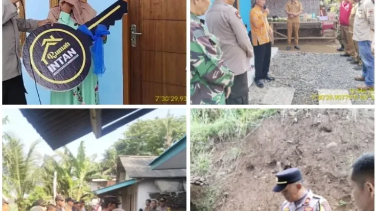 Wujud Kepedulian Polri, Polres Garut Resmikan Rumah Layak Huni untuk Warga Caringin