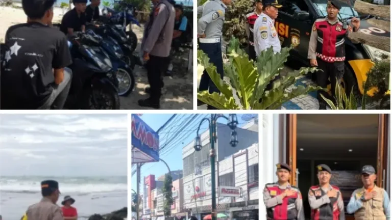 Polres Garut Perketat Pengamanan Wisata, Gereja dan Jalur Liburan Demi Kenyamanan Masyarakat