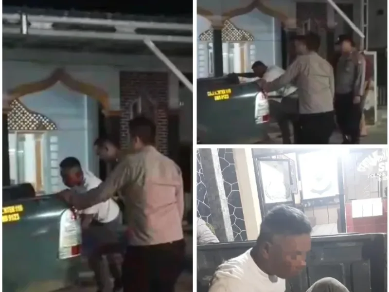 Respon Cepat Laporan Warga, Polsek Wanaraja Amankan Pria Mabuk yang Resahkan Lingkungan
