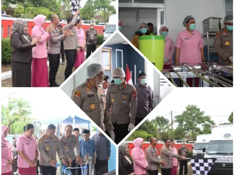 Polres Garut Dukung Program Makan Bergizi Gratis, SPPG Polda Jabar Resmi Diluncurkan di Pesantren Al Ghoniyah