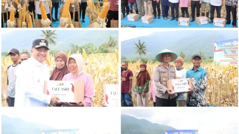 Polres Garut Gelar Panen Raya Jagung Serentak, Wujud Nyata Dukung Swasembada Pangan Nasional 2026