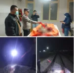 Respon Cepat Polsek Kadungora Tangani Kejadian Pria Tewas diduga Bunuh Diri Terlindas Kereta Api