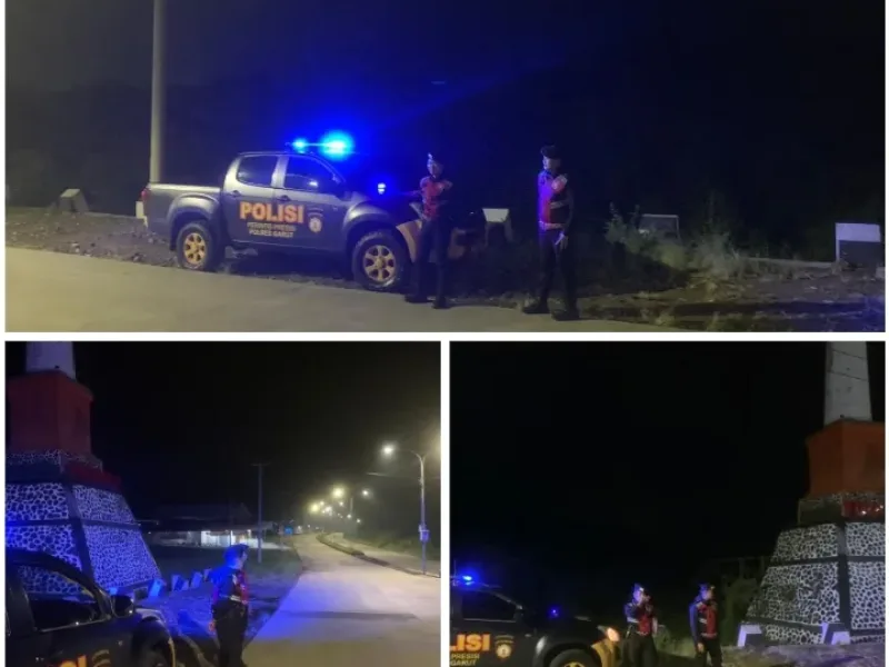 Patroli Presisi Polres Garut Antisipasi Balapan Liar yang Meresahkan Masyarakat