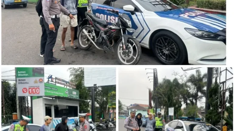 Polres Garut Intensifkan Penindakan Knalpot Tidak Sesuai Spesifikasi teknis/Knalpot Brong.