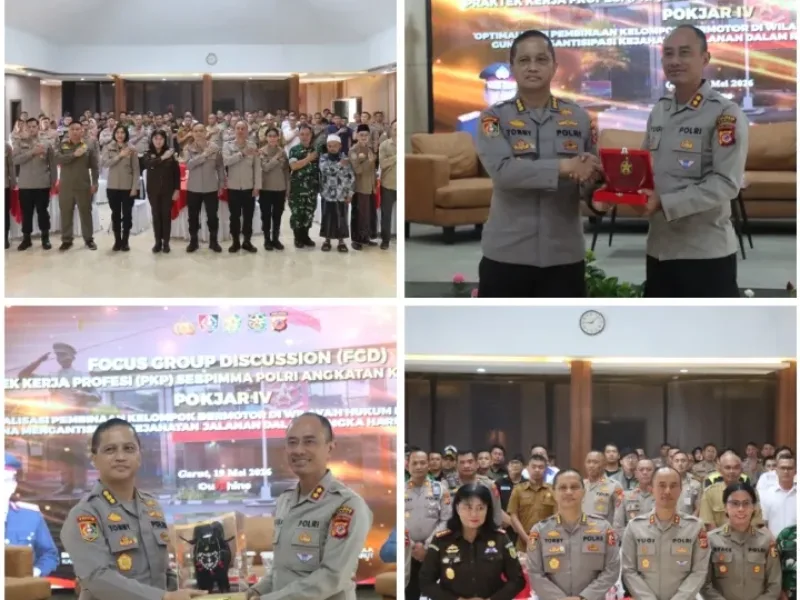 FGD Sespimma Polri Angkatan ke-75 TA 2026 Pokjar IV Bahas Optimalisasi Pembinaan Kelompok Bermotor di Garut