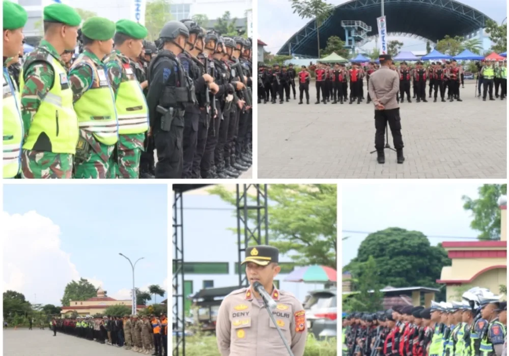 Polres Garut Siagakan 571 Personel Gabungan Amankan Nobar Persib vs Persijap di SOR Adiwijaya
