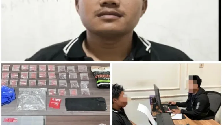 Sat Res Narkoba Polres Garut Tangkap Pengedar Tembakau Sintesis