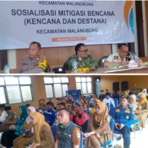 Camat Malangbong Gelar Sosialisasi Mitigasi Bencana Bersama Forkopimcam dan Para Kepala Desa
