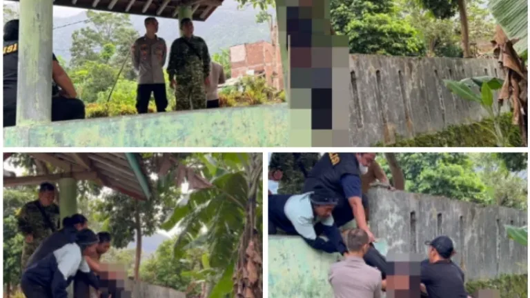 Pria Ditemukan Meninggal Dunia di Area Makam TPA Panyabungan, Polisi Lakukan Olah TKP