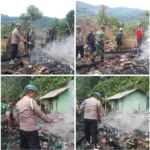 Diduga Konsleting Listrik, Rumah Warga di Talegong Ludes Dilalap Api