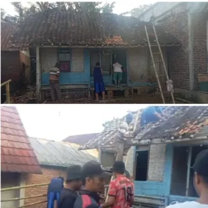 Gotong Royong Kampung  Sukaresmi Cibunar Jalin kebersamaan
