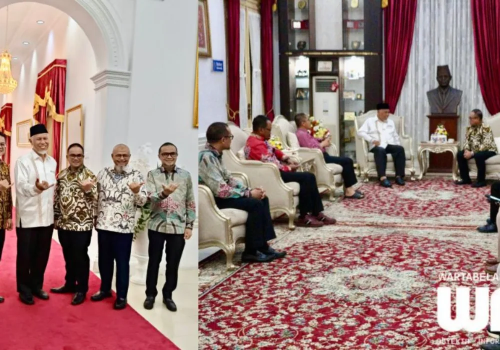 Gubernur Sumbar Sambut Audiensi Direksi Askrida di Padang