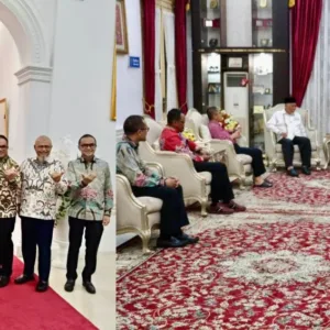Gubernur Sumbar Sambut Audiensi Direksi Askrida di Padang